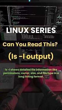 The hidden info inside ls -l output #linux #hacker #security