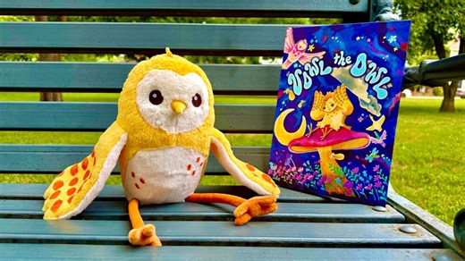 13" Vowl the Owl Plush Toy - Etsy