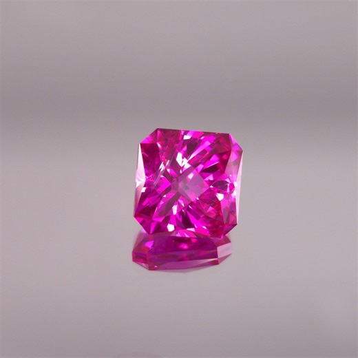 Neon Pink Lab Sapphire - Etsy