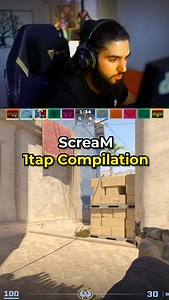 1tap #cs #1taps #cs2 #counterstrike #stream #clips | ScreaM