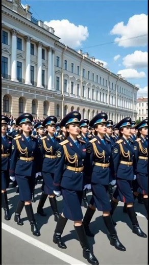 Super Viral! Netizens Shocked by This Russian Female Military Line.