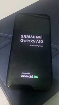 Samsung Galaxy A10 Android 11 One UI 3.1 Boot Animation #bootanimation #samsunggalaxya10 #oneui3.1