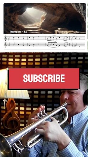 Christ the Lord is Risen Today. A beautiful Easter 1 or 2-Bb trumpet play-along by @trumpetpraise