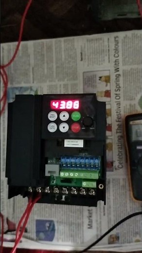 Fuji VFD Parameter Setting #electronic #electrical