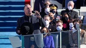 Garth Brooks performs 'Amazing Grace' at Biden's inauguration