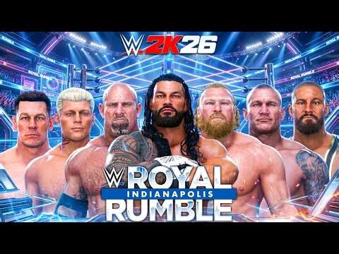 WWE 2K26 LIVE Stream - 30 Men's Royal Rumble Gameplay LIVE