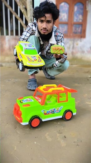 remote control Jeep car #unboxing #toys #shorts 🚗