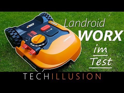 🔥Worx Landroid robotic lawnmower M in the test - automatic robotic lawnmower in the test