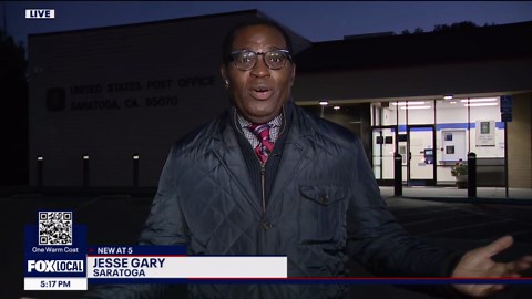 Cheerful South Bay letter carrier delivering joy this holiday season