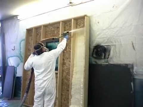 Polyurethane Spray Foam Demo Video