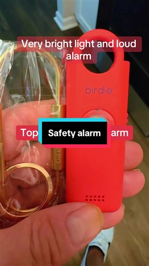 #birdie #safetyalarm #personalalarm everybody should wear a personal alarm