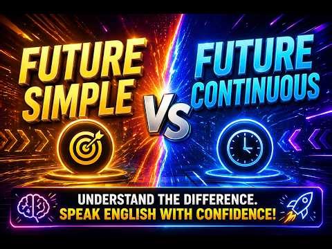 Future Simple vs Future Continuous Speak Like a Pro.
