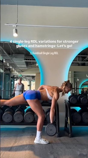 Master The Single Leg RDL (STRONG GLUTES!)