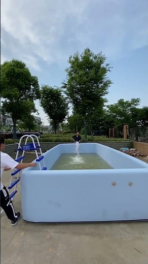 How to build an above ground inflatable pool Ipoolgo