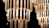Crystal light chandeliers, Table decoration