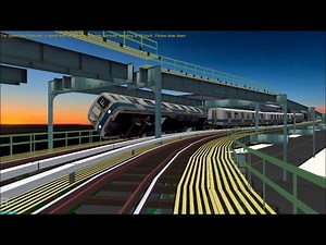 OpenBVE HD Troll: NYC Subway Pre-GOH R44 Luminator Flip-dot Fung Wah Bus M Train