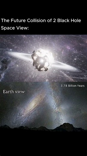 The Sagittarius A Is Moving Toward a Collision #blackholes #space #spacefacts