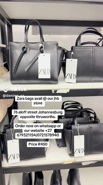 Shop Zara Bags in Johannesburg at Affordable Prices