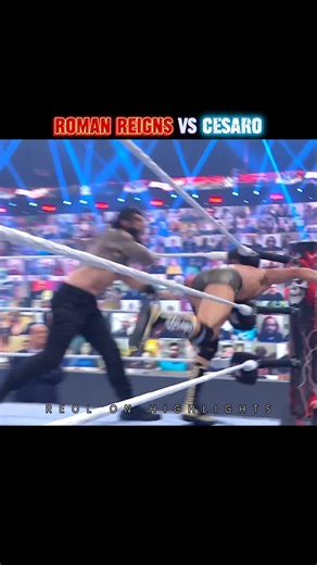 Roman Reings VS Cesaro | Wrestlamania Backlash 2021 | 🥶💀 | #wwe #wrestling #wweuniverse #wmbacklash