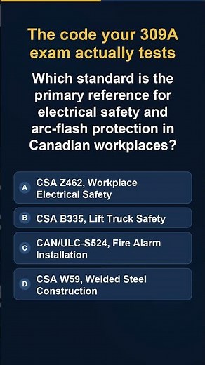 Electrician 309A Practice Test — 2 Real Questions