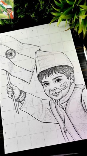 Republic Day Drawing, 26 January 🇮🇳 , Indian Flag Drawing With Child #shorts #republicday #drawing