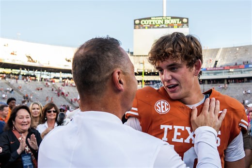 College football rankings: Where Texas Longhorns stand after OU win