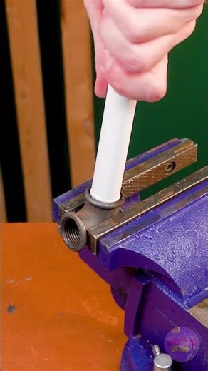 Amazing PVC pipe hack 💦 best way for threading plastic