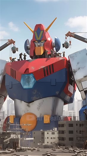 Ai Creator on Instagram: "超電磁ロボコン・バトラーV 実写化 #combattlerv #superrobotwars #robot #srw #コンバトラーv #スーパーロボット #実写化 #スーパーロボット大戦"
