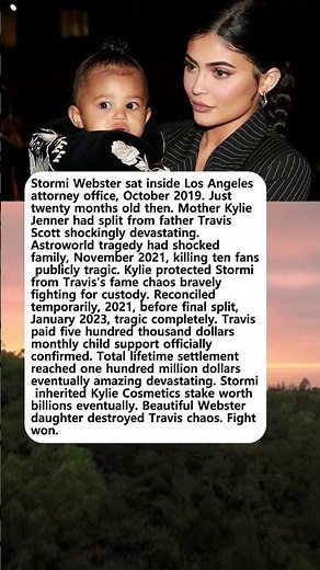 The Quiet Money Battle Stormi Faced After Travis Scott's Split—She Won 100 Million