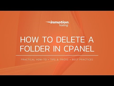 How to Delete a Folder in cPanel File Manager