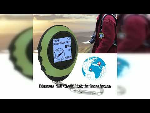 High-Precision Satellite Mini Handheld GPS Coordinates Compass Altitude Locator Navigator Outdoor Sp