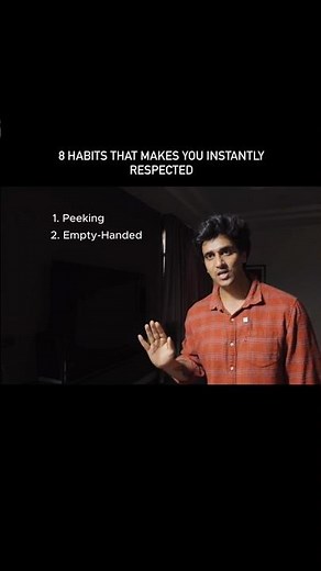 8 Habits That Make You Instantly Respected! The High Value Code