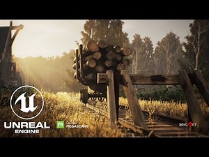 Environment design inside Unreal engine 5 using Megascans assets