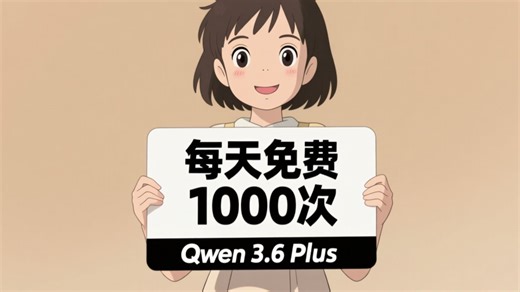 每天1000 次免费 Qwen 3.6 Plus 请求，阿里开源 Qwen Code 终端编程 Agent，内置 Skills 和 SubAgents 工作流