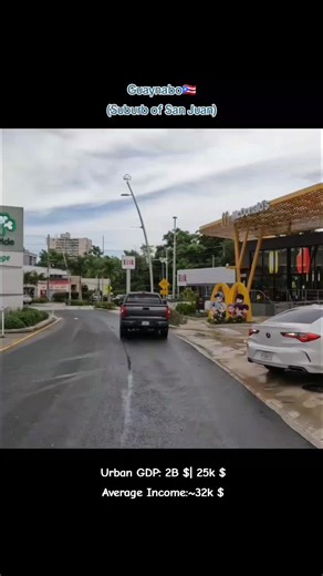 Riche pour une commune antillaise mais pauvre dans l'agglomération de San Juan à l'image des inégalités extrêmes #economy #cities #travel #puertorico #us