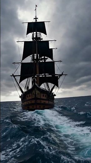 Epic Pirate Ship at Sea 🌊⛵ Realistic Cinematic POV
