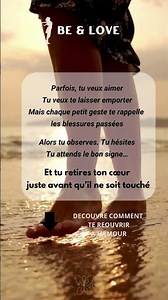 Tu as le droit d'aimer à nouveau