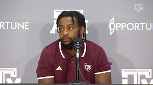 6.5K views · 60 reactions | Ainias Smith meets the media during the Aggies' weekly press conference inside Kyle Field. #gigem | Texas A&M Football | Facebook