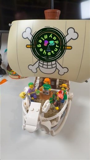 #legohaturday abound the Going Merry Pirate Ship