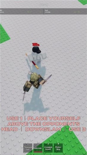 Rogue air combo ︱PROJECTSMASH #projectsmash #roblox