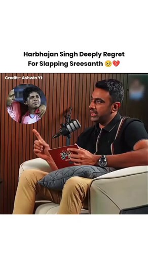 A year ago on Ashwin’s podcast, Harbhajan Singh said he regretted the Sreesanth slap incident and was broken when Sreesanth’s daughter said she wouldn’t speak to him.Six months later, he appeared in an ad mocking Sreesanth.A man with no integrity!