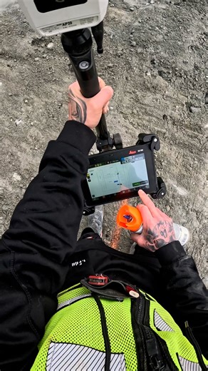 Aidan | SDP Concrete Ltd. on Instagram: "Detailed excavation layout with a robotic total station has saved us so much time and money. ⠀ ⠀ Excavators don’t always get the layout right, and we can tell after the surveyor gives us corner pins. It’s the reality of complicated digs. This costs us precious time waiting for the excavation to be re-worked and for the surveyor to re-pin. ⠀ ⠀ With Leica iCON, I can design and layout exactly where I need the cuts to be and make sure that the excavation is 