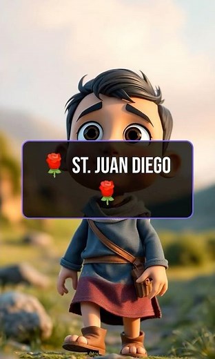 🌹St. Juan Diego & Our Lady of Guadalupe 🌹 Saint Stories for Kids | Catholic Saint Feast Days ✨