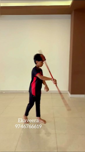 Stick Rotation Practice 🔥⚔️ Ekaveera kalaripayattu academy #kalari #kalaripayattu #martialists #fitness #flexibility #stafftraining #stickrotation | Vishnu Lal