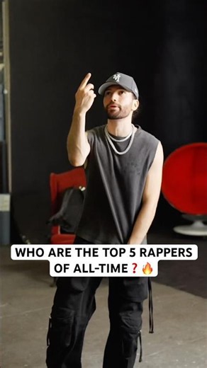 TOP 5 RAPPERS EVER⁉️🔥 #music #rap #hiphop #eminem #top5 #ranking #GOAT #slimshady #rapper #rapping
