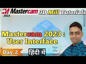 Mastercam 2023: Master 3D Mill Programming Interface for Beginners! #3d #programming