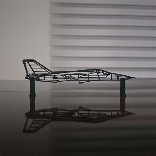 General Dynamics F 111 Aardvark Airplane Silhouette, 3D Printed Desk Decor - Etsy
