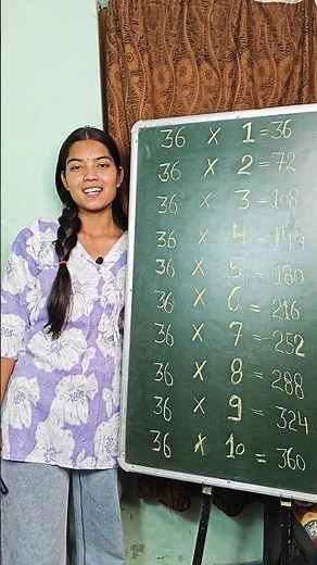 table of 36 #multiplication #mathematics #reading #learnenglish #mathshorts #kidsvideo #table #like