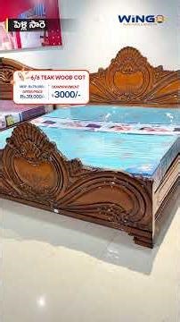 Wedding Furniture Offers in Rajahmundry | Cots from ₹18,000 | Wingo Furnitures Sale | Pelli Sare