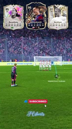 Ft. Players Free kick In Fifa !...#FC26 #fc26 #eafc26 #shorts